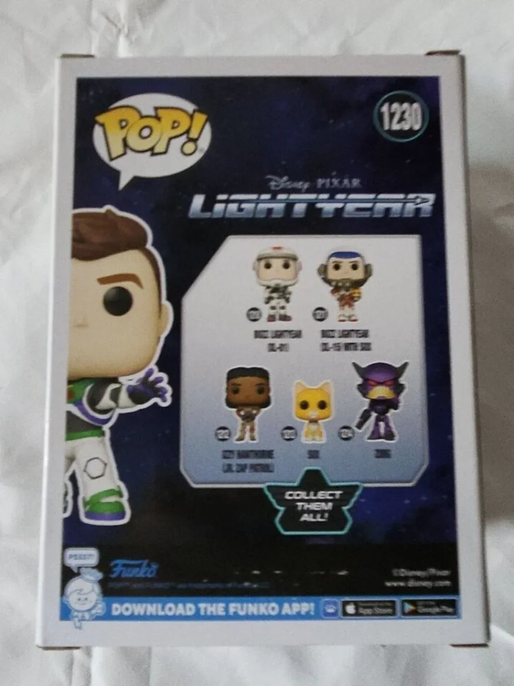 Chris Evans signed Funko Pop! Pixar - Buzz Lightyear (Space Ranger Alpha #1230) - Picture 3 of 13